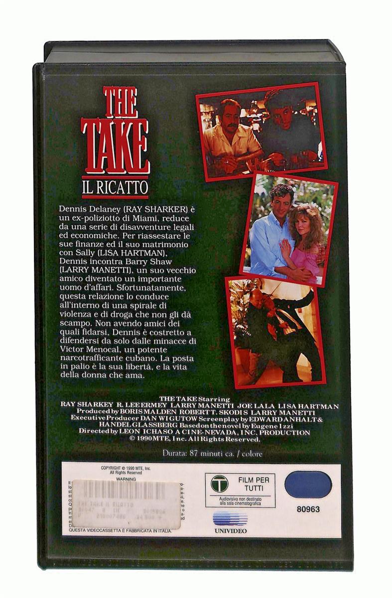 EBOND The Take Il Ricatto Universal Cic VHS VH002826
