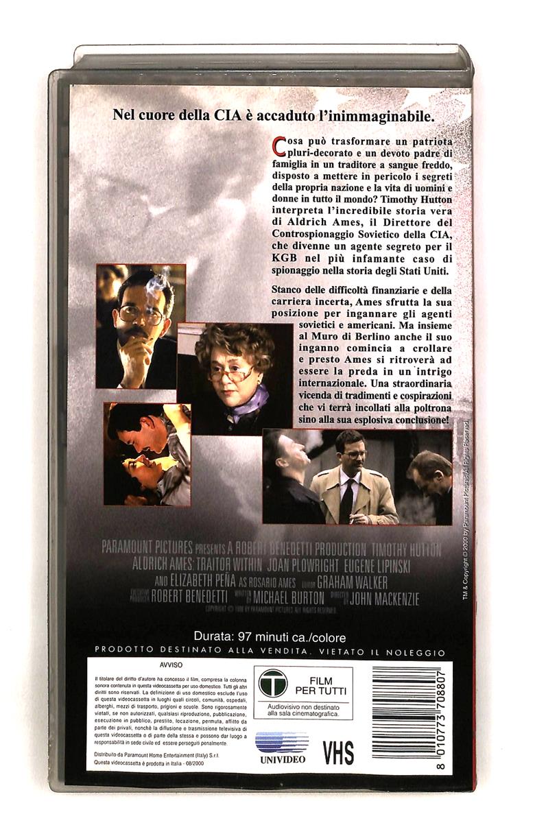 EBOND L Ombra Del Traditore Paramount VHS VH005033
