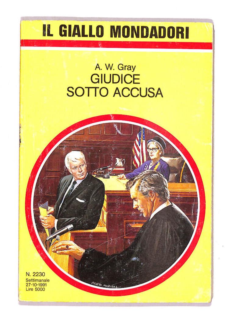 EBOND Il Giallo Mondadori n 2230 Giudice Sotto Accusa Libro LI007766