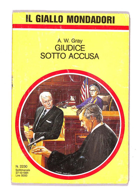 EBOND Il Giallo Mondadori n 2230 Giudice Sotto Accusa Libro LI007766