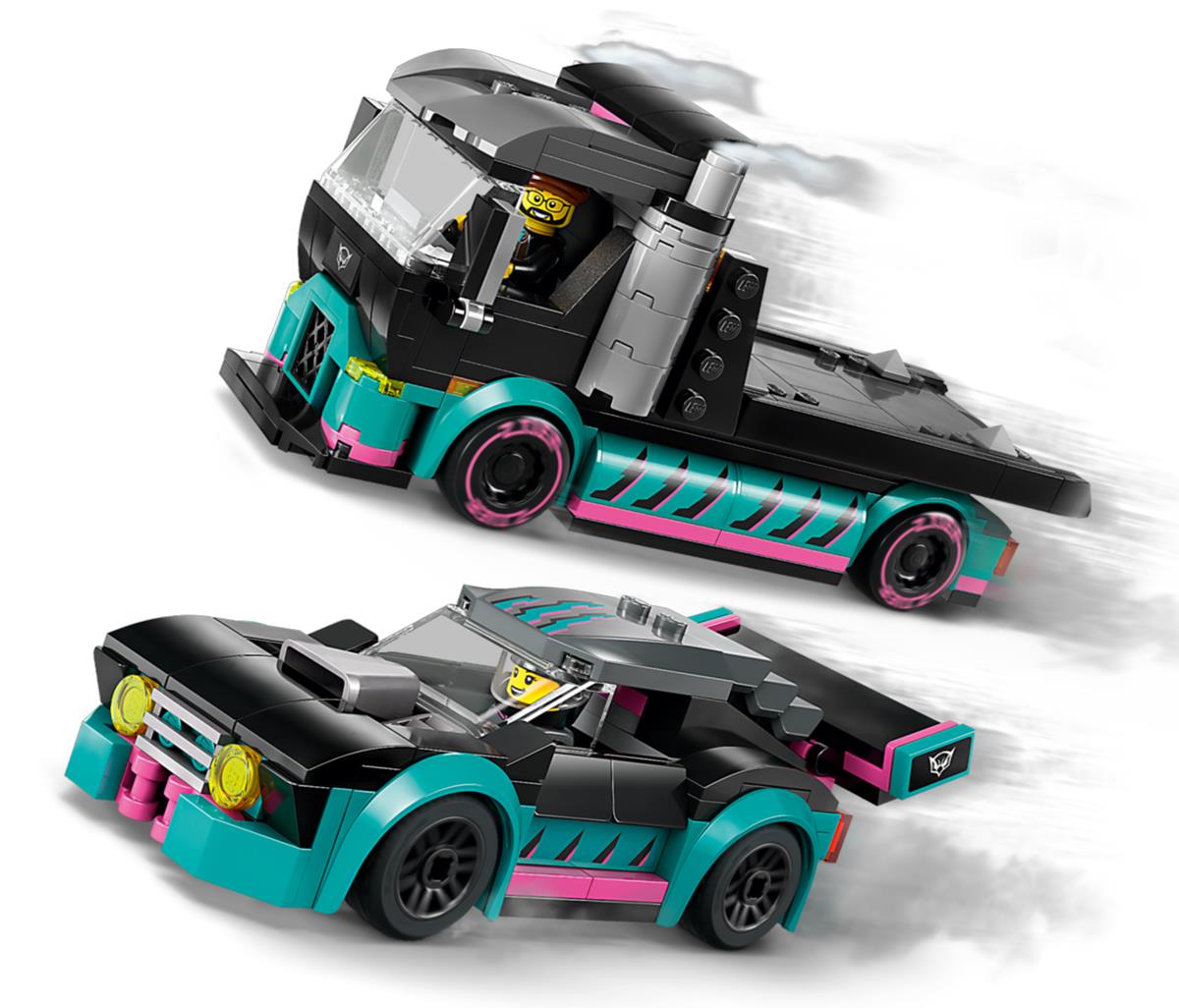 LEGO 60406 Auto da corsa e trasportatore