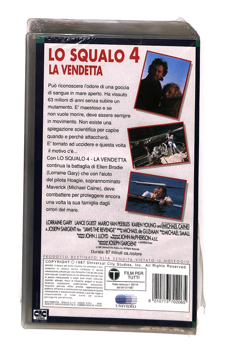 EBOND Lo Squalo 4 Universal Cic VHS VH003363