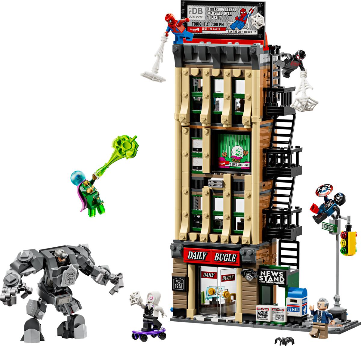 LEGO 76342 Spider-Man vs. Mysterio: il Daily Bugle