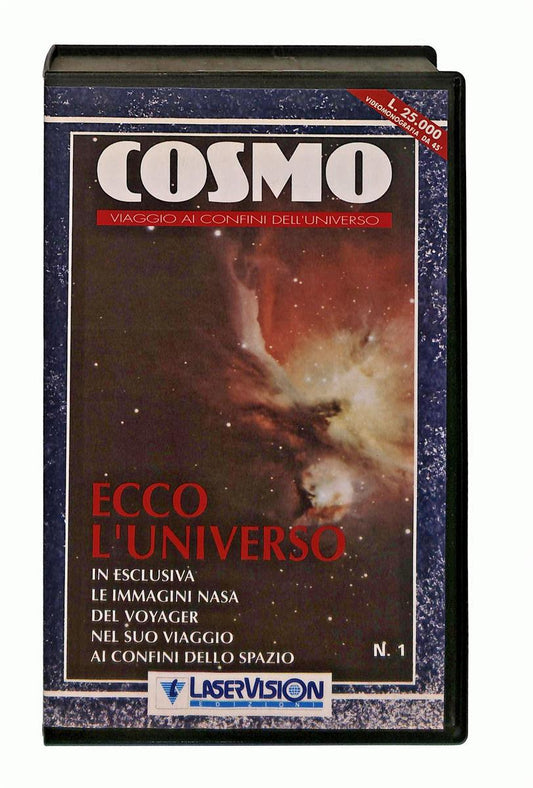 EBOND Cosmo N 1 Ecco l Universo Laservision VHS VH002868