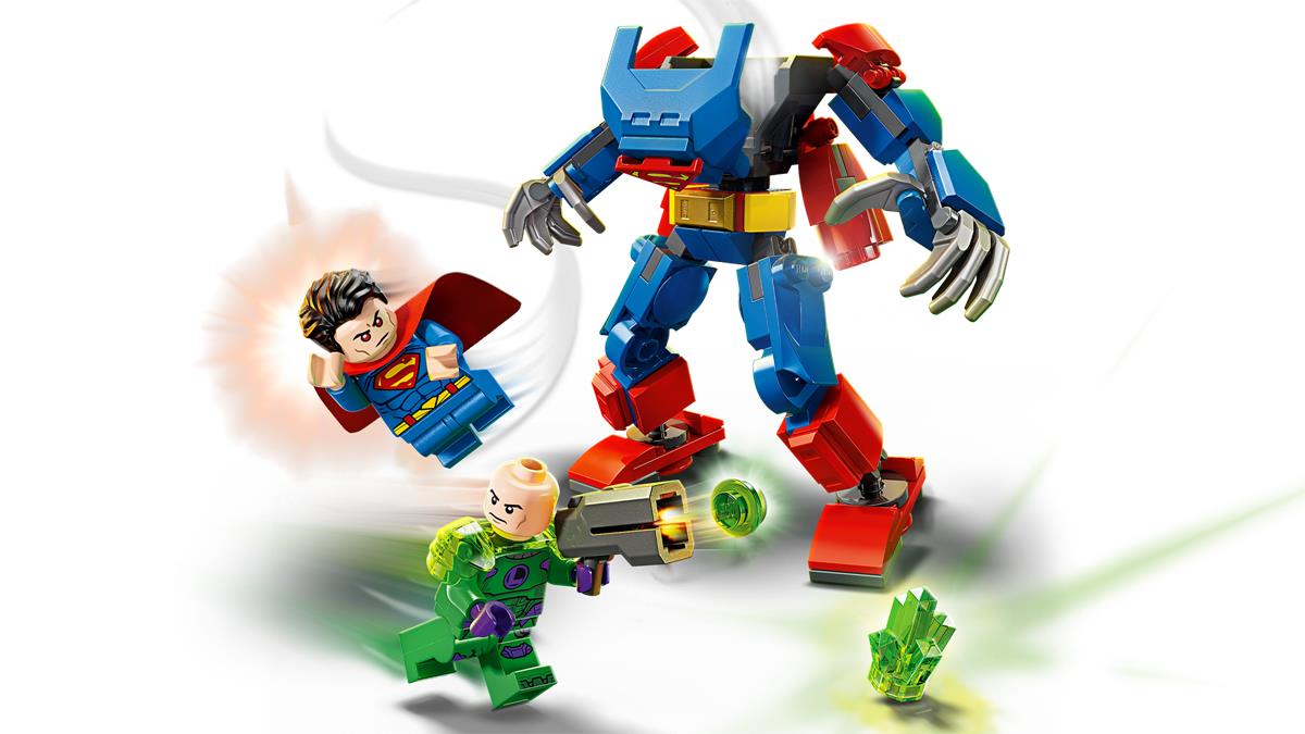 LEGO 76302 MECH DI SUPERMAN CONTRO LEX..
