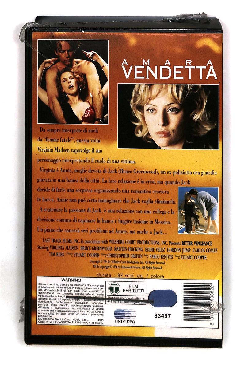 EBOND Amara Vendetta Paramount Cic VHS VH005012