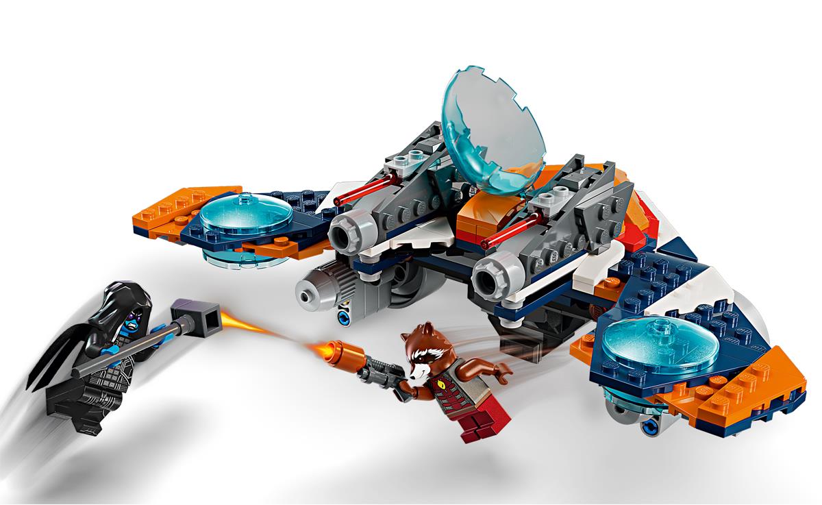 LEGO 76278 Warbird di Rocket vs. Ronan