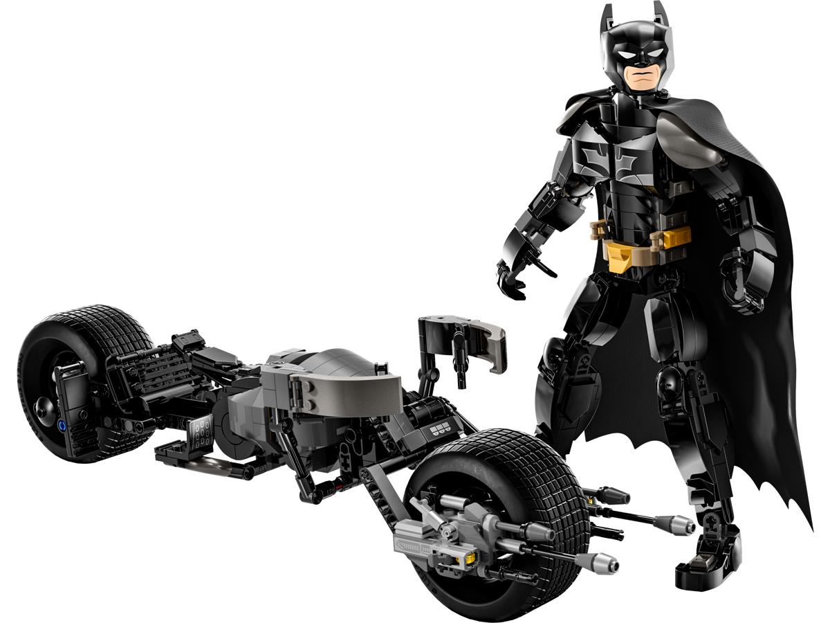 LEGO 76273 Personaggio costruibile di Batman con Bat-Pod
