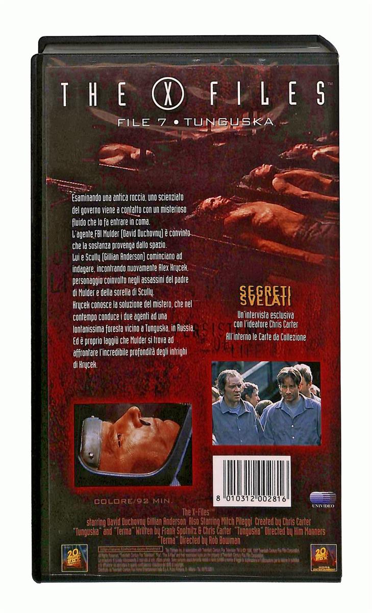 EBOND The x Files File 7 Tunguska VHS VH004783