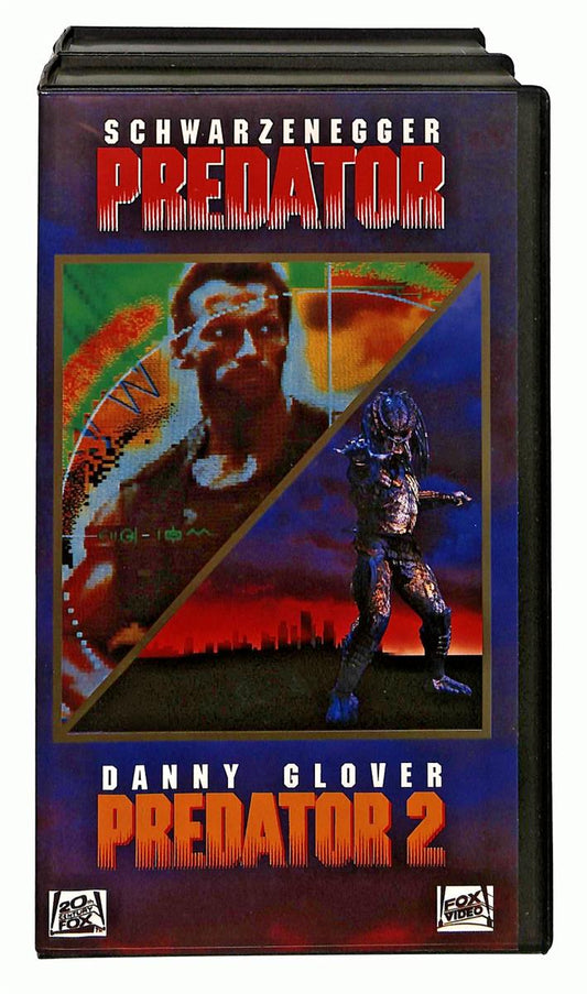 EBOND Predator Predator 2 Fox 2 VHS VH004619