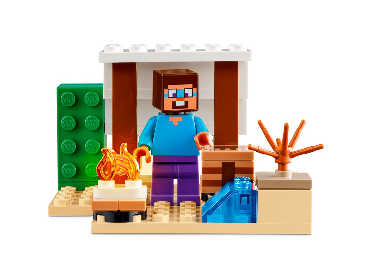 LEGO 21251 Spedizione di Steve nel deserto