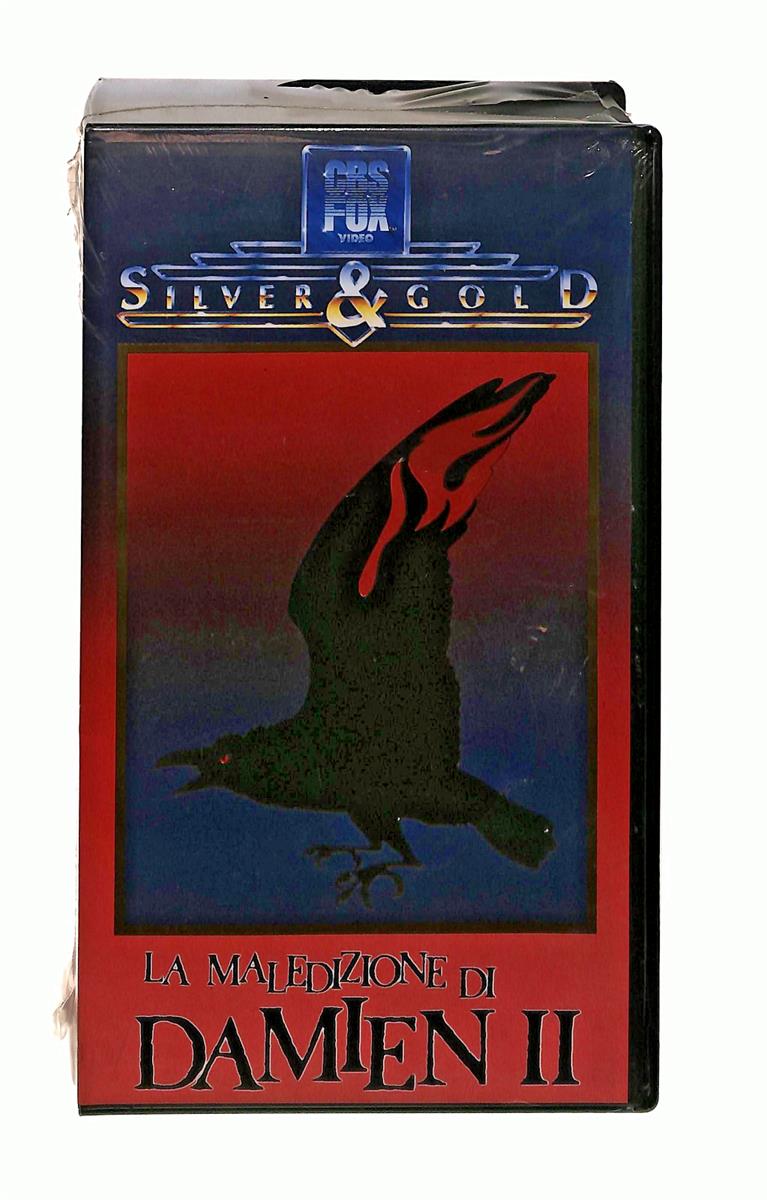 EBOND La Maledizone Di Damien Ii Silver & Gold Cbs Fox VHS VH003820