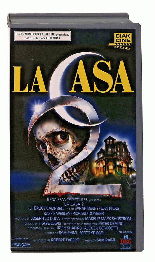 EBOND La Casa 2 Ciak Cine VHS VH004170