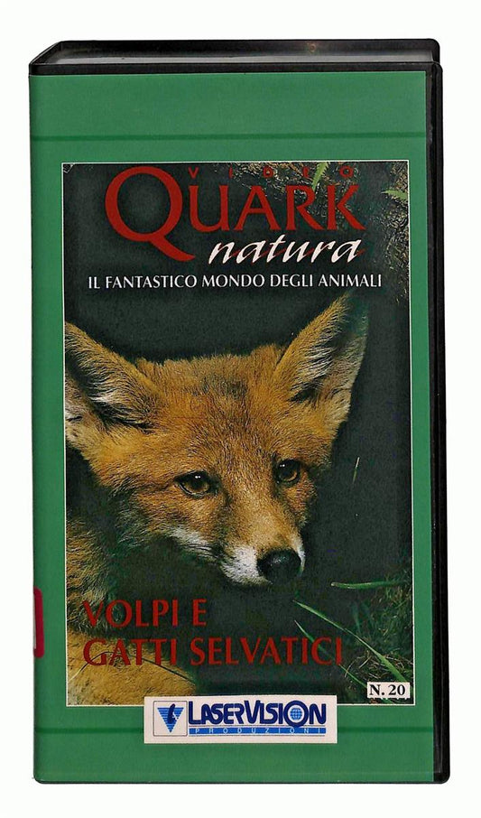 EBOND Video Quark Natura N 20 Volpi e Gatti Selvatici VHS VH005051