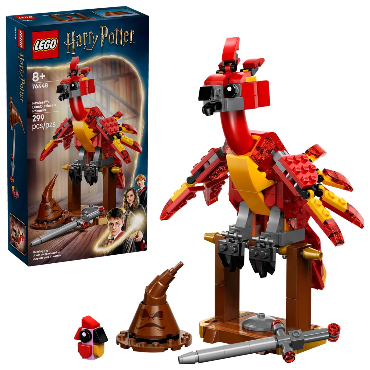 LEGO 76448 Fanny: la Fenice di Albus Silente