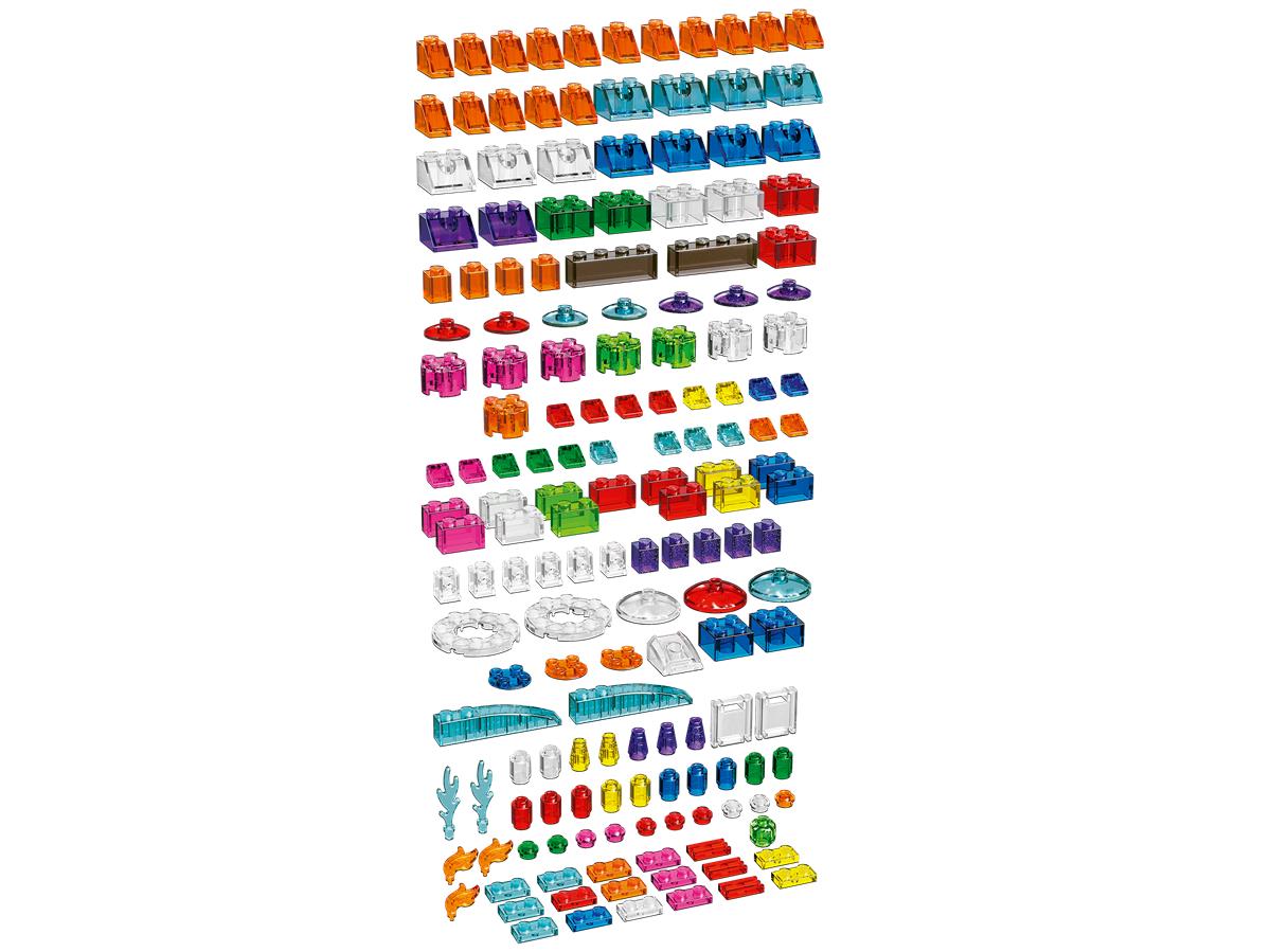 LEGO 11013 CLASSIC Mattoncini trasparente