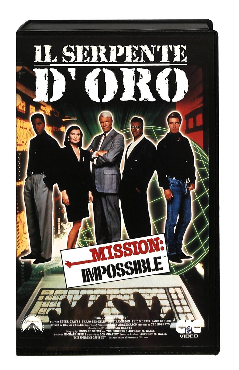 EBOND Il Serpente d Oro Mission Impossibile Paramount Cic VHS VH005031