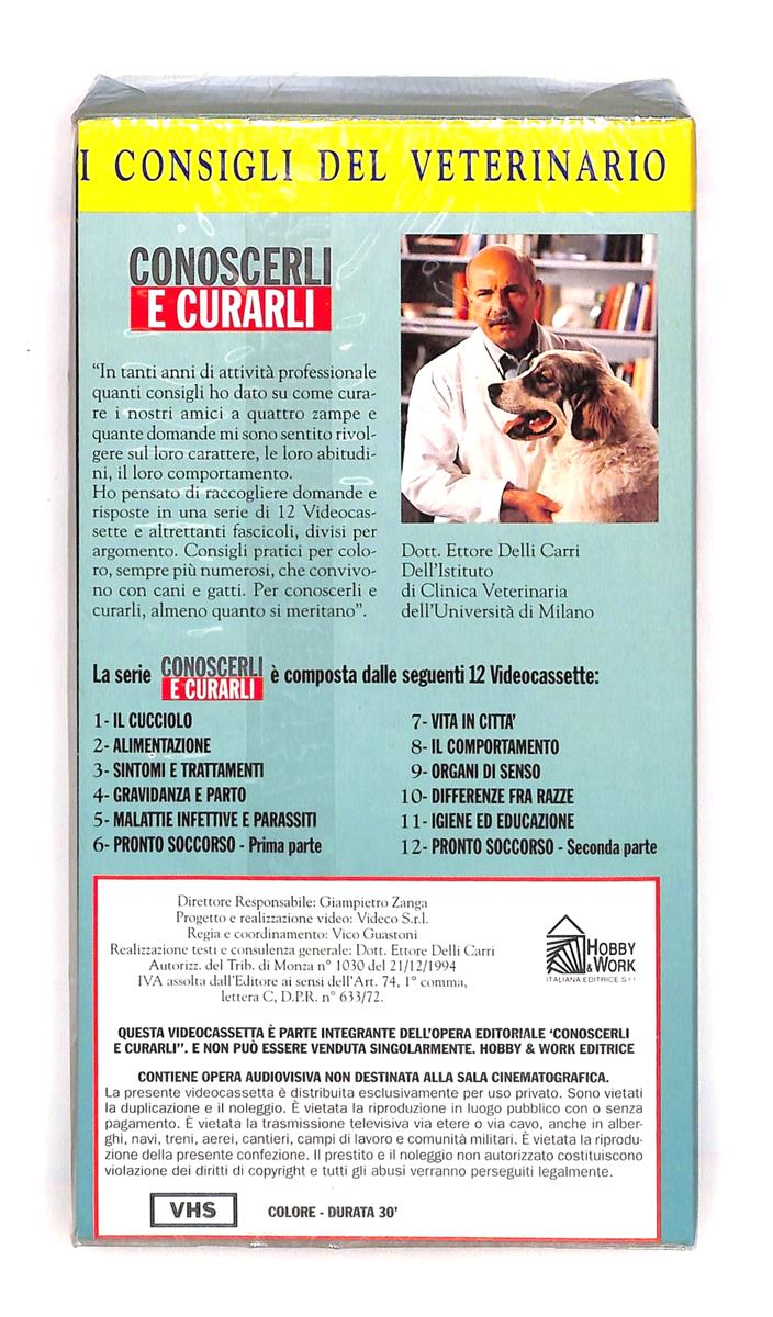 EBOND Conoscerli e Curarli Organi Di Senso Hobby Work Editoriale VHS VH005426