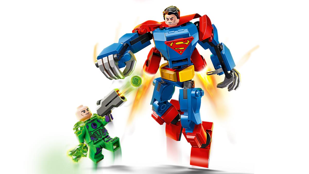 LEGO 76302 MECH DI SUPERMAN CONTRO LEX..