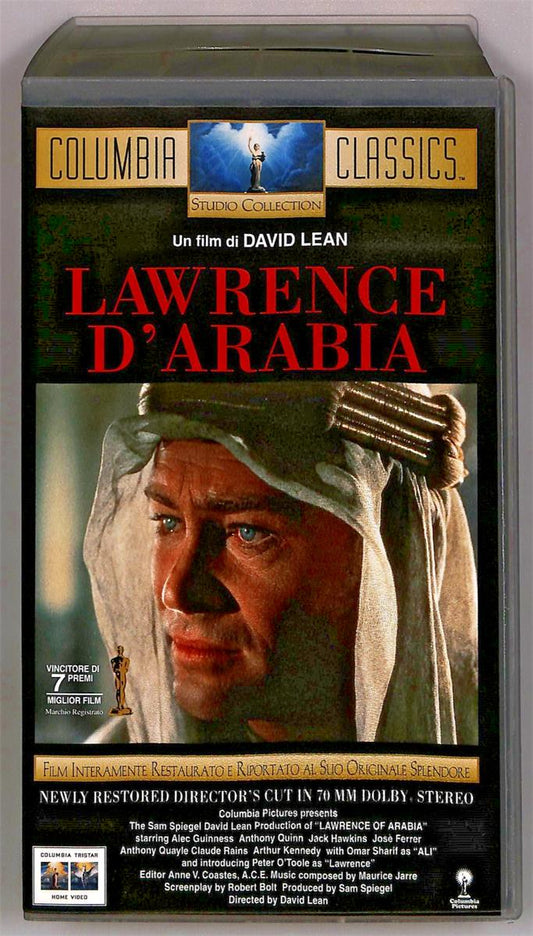 EBOND Lawrence d Arabia Parte 1 Parte 2 Columbia Classics 2 VHS VH004909
