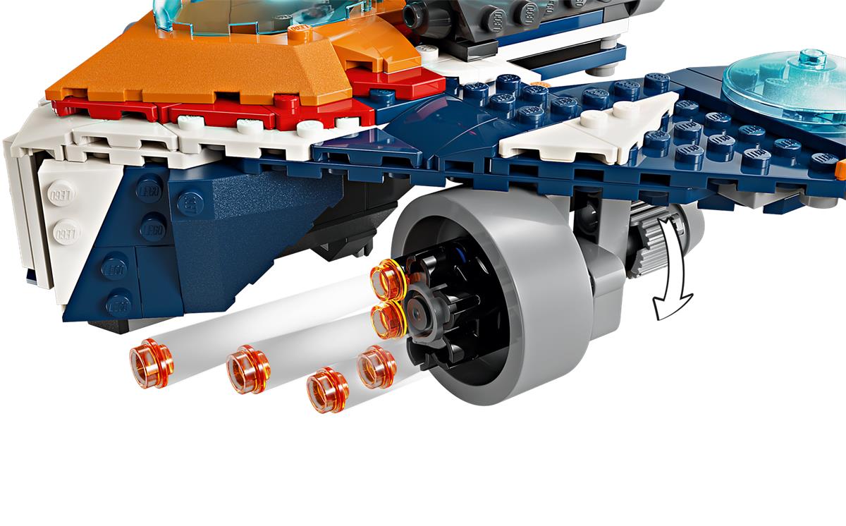 LEGO 76278 Warbird di Rocket vs. Ronan