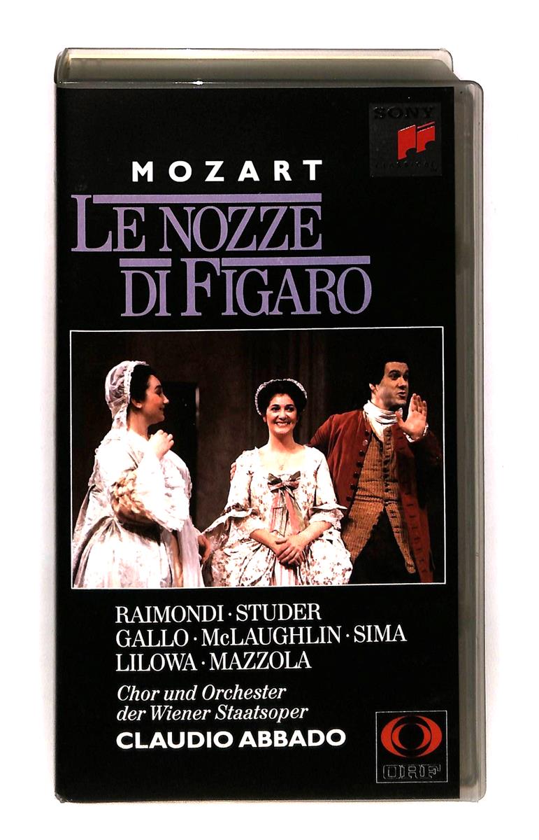 EBOND Le Nozze Di Figaro Mozart Orf Sony Classical VHS VH003385