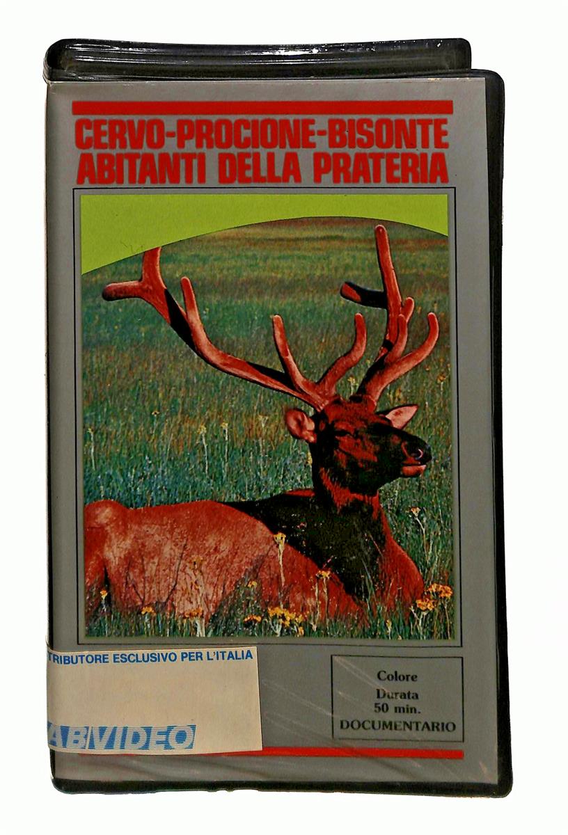EBOND Cervo Procione Bisonte Techno Film V 410 VHS VH003204