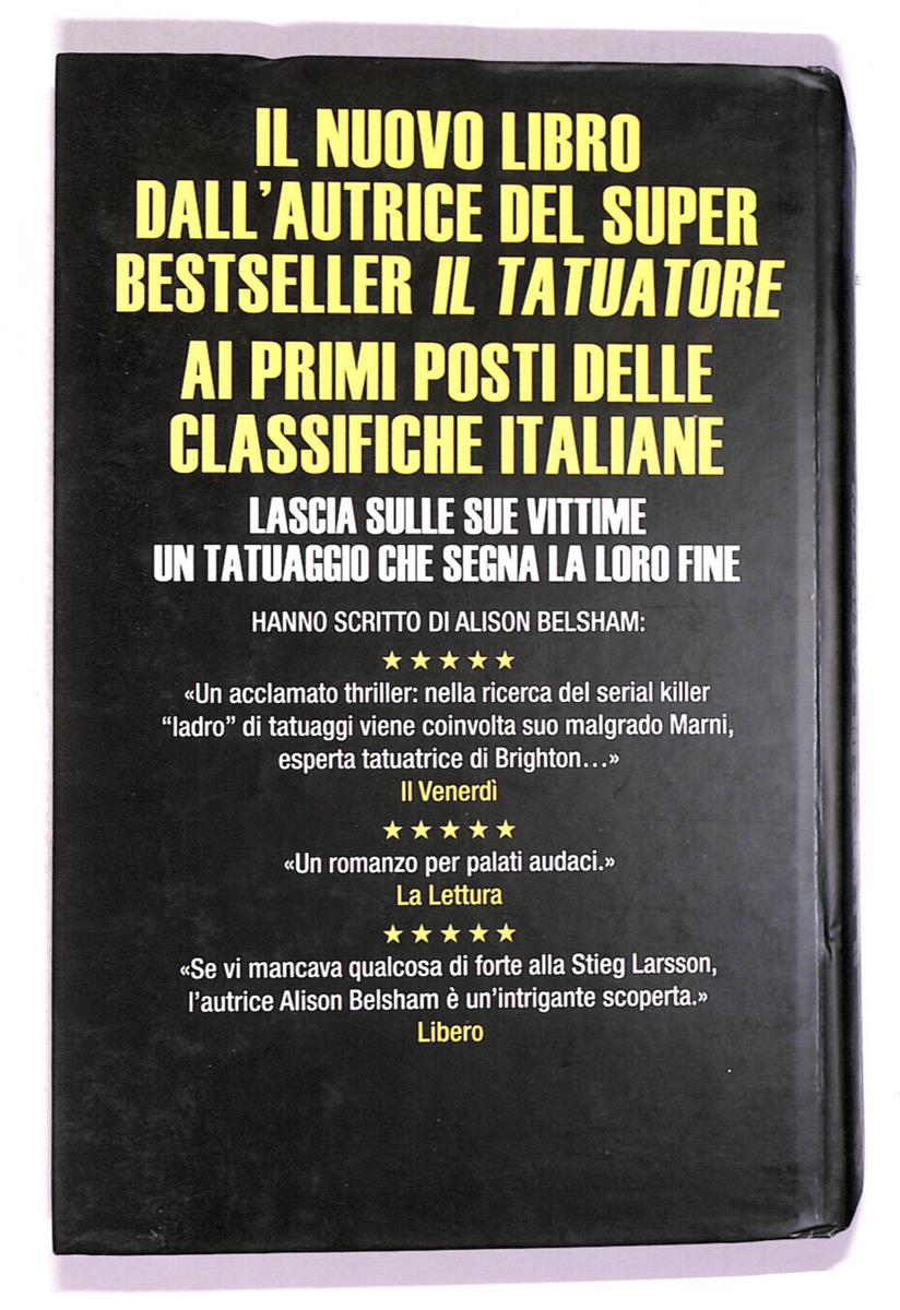 EBOND Il Ladro Di Tatuaggi Libro LI012201