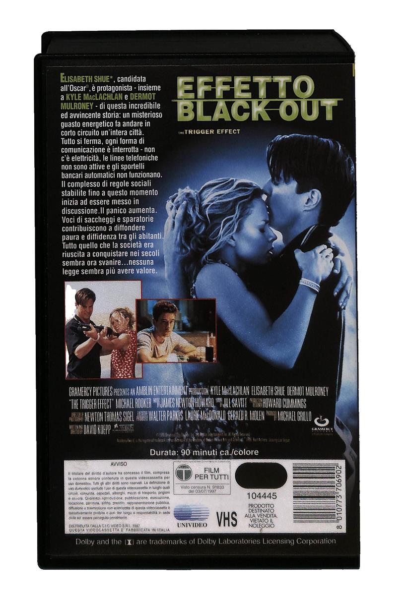 EBOND Effetto Black Out Universal VHS VH002863