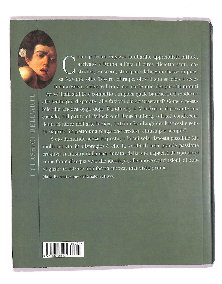 EBOND I Classici Dell'arte Caravaggio Libro LI007800