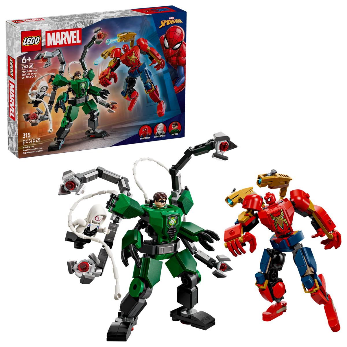 LEGO 76338 Battaglia mech: Spider-Man vs. Doc Ock