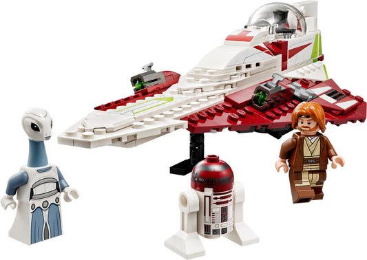 LEGO 75333 STAR WARS. VEICOLO ICONICO OBI-WAN KENOBI JEDI STARFIGHTER
