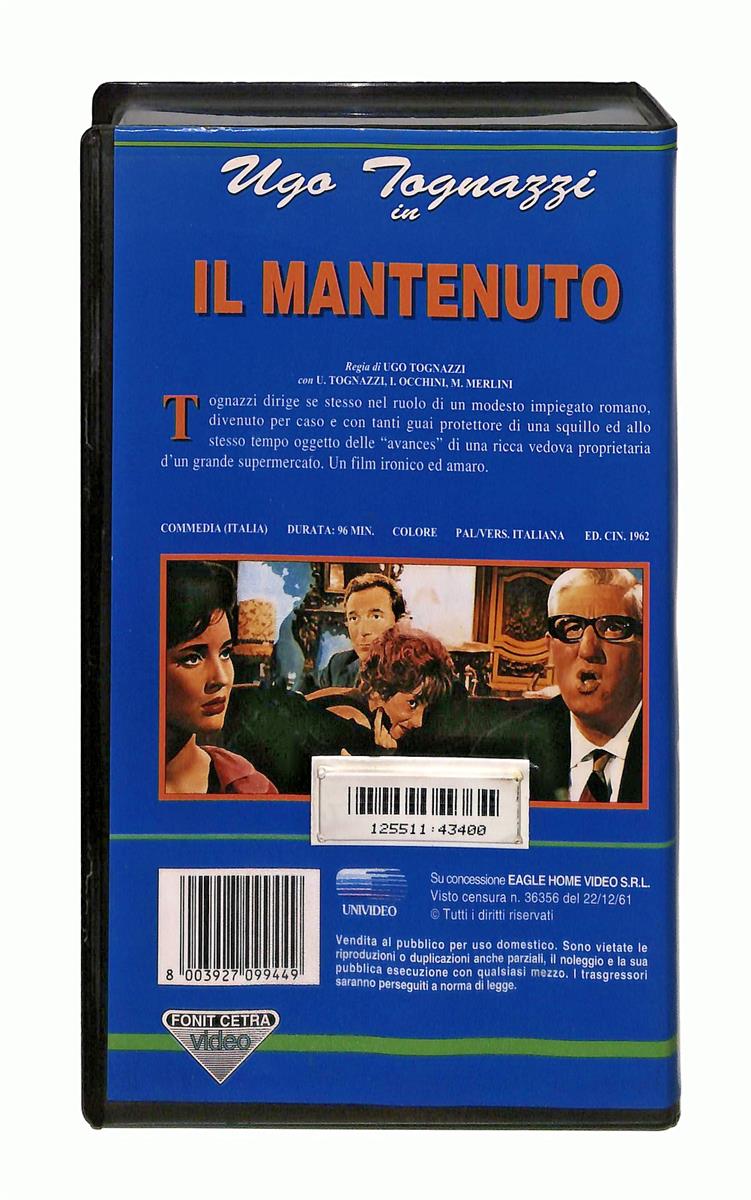 EBOND Il Mantenuto Fonit Cetra Video VHS VH003810