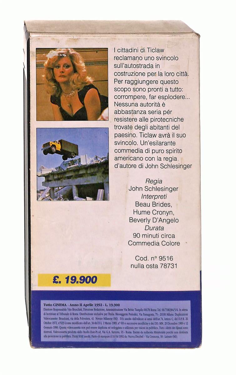 EBOND Honky Tonky Freeway Laservision VHS VH003487