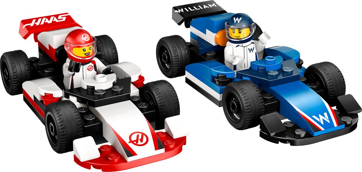 LEGO 60464 Monoposto Williams Racing e Haas F1®