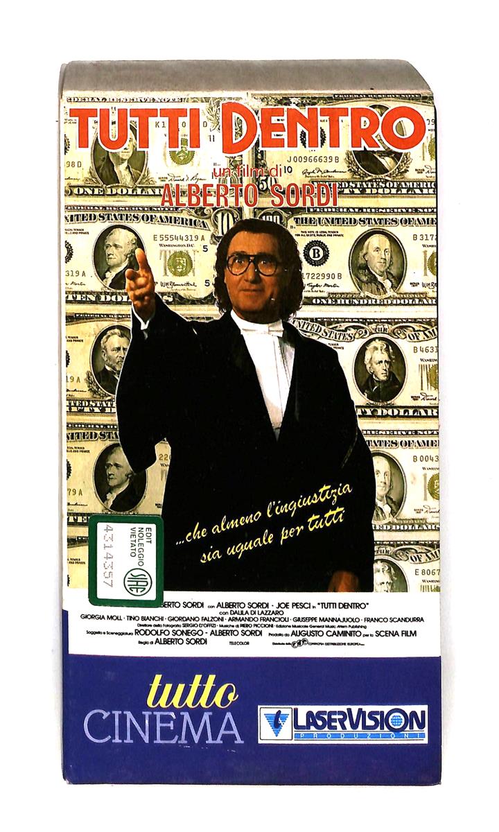 EBOND Tutti Dentro Laservision VHS VH003435