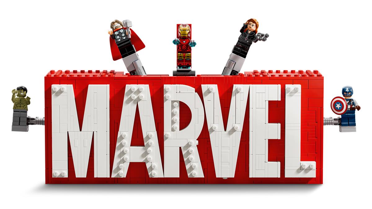 LEGO 76313 Logo e Minifigure MARVEL