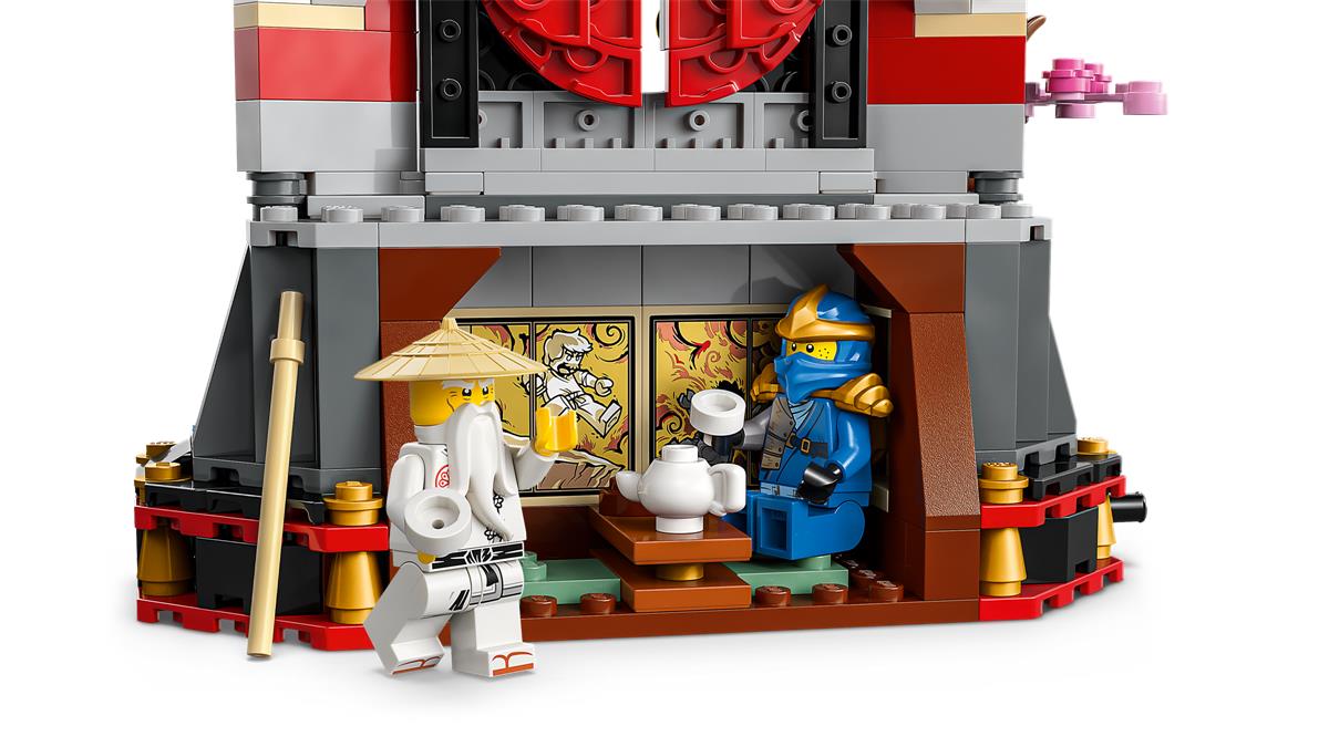 LEGO 71866 Display personaggi Ninja – 15° anniversario