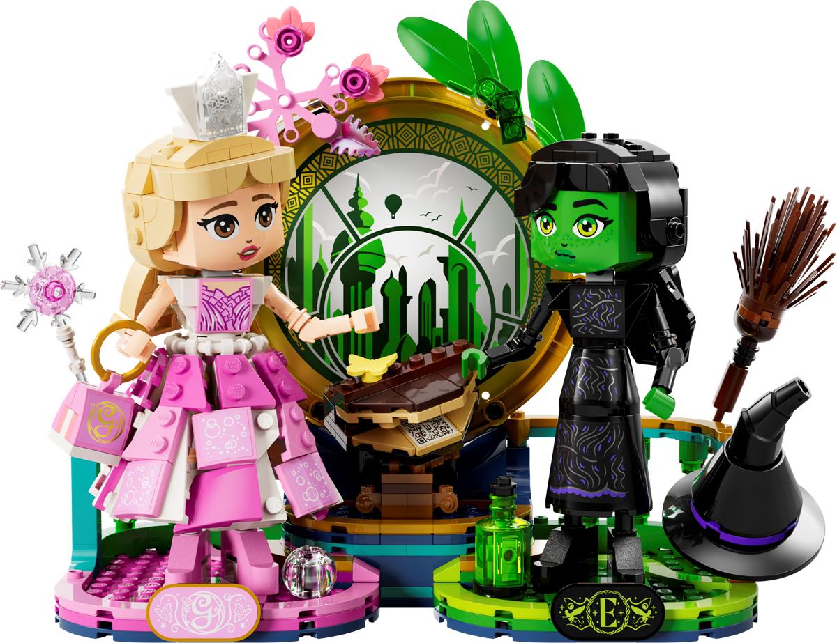 LEGO 75682 PERSONAGGI DI ELPHABA E GLINDA