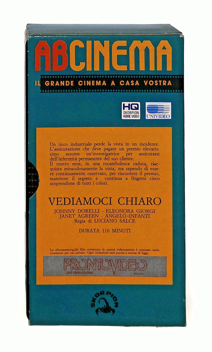 EBOND Vediamoci Chiaro Abcinema VHS VH003985