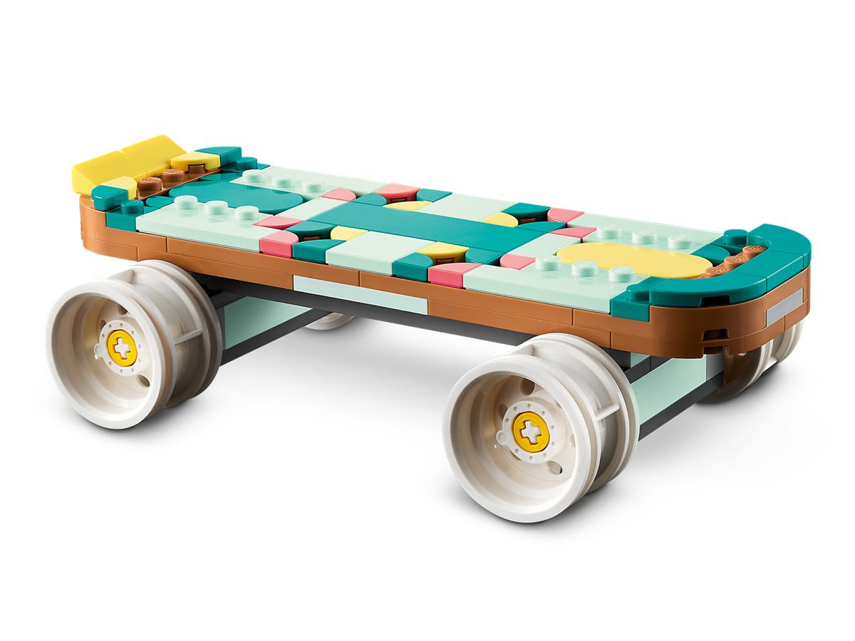 LEGO 31148 Pattino a rotelle retro