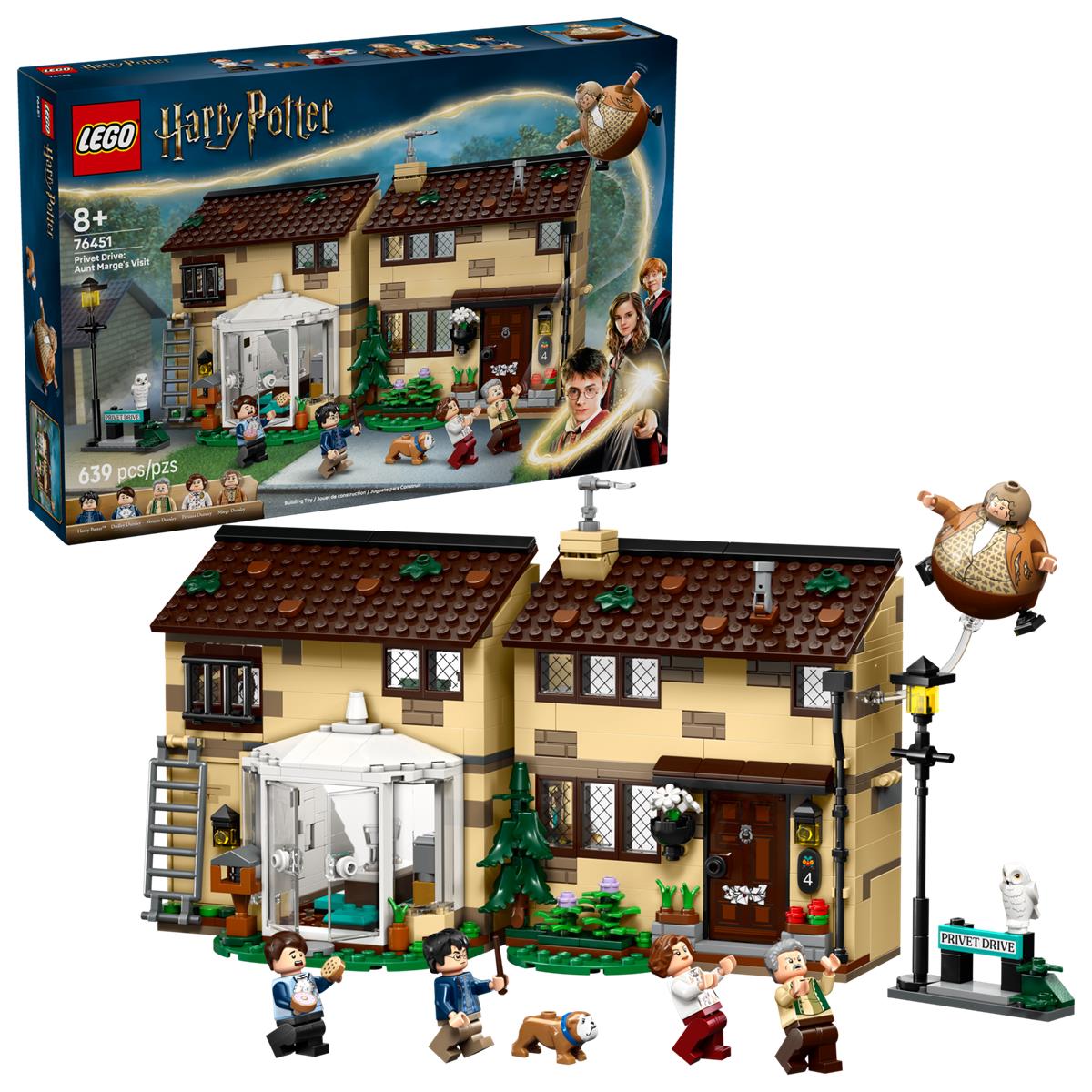 LEGO 76451 Privet Drive: la visita di zia Marge