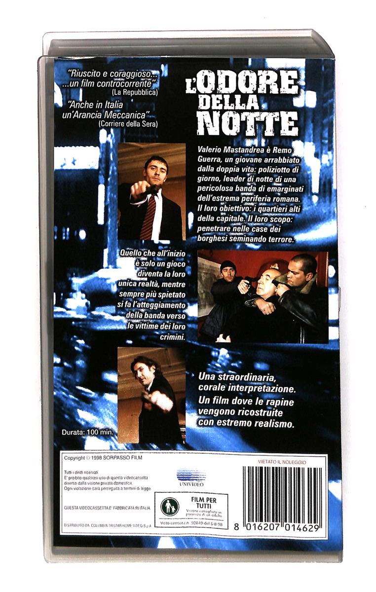 EBOND L Odore Della Notte Filmauro VHS VH003069