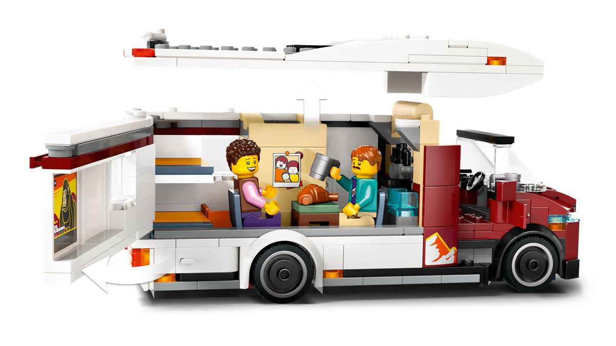 LEGO 60454 Camper van delle vacanze d’avventura