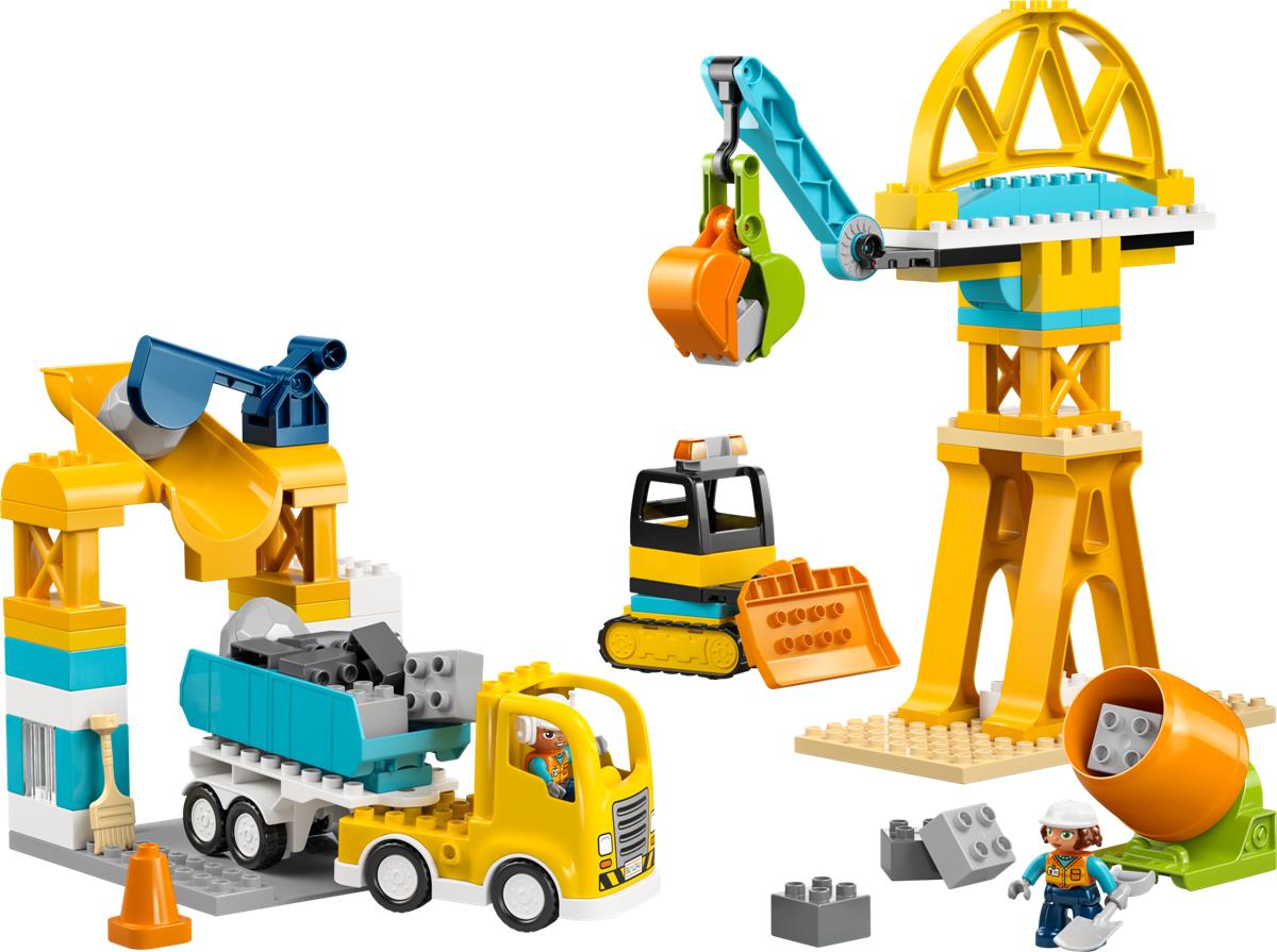 LEGO 10476 Cantiere e veicoli 3 in 1