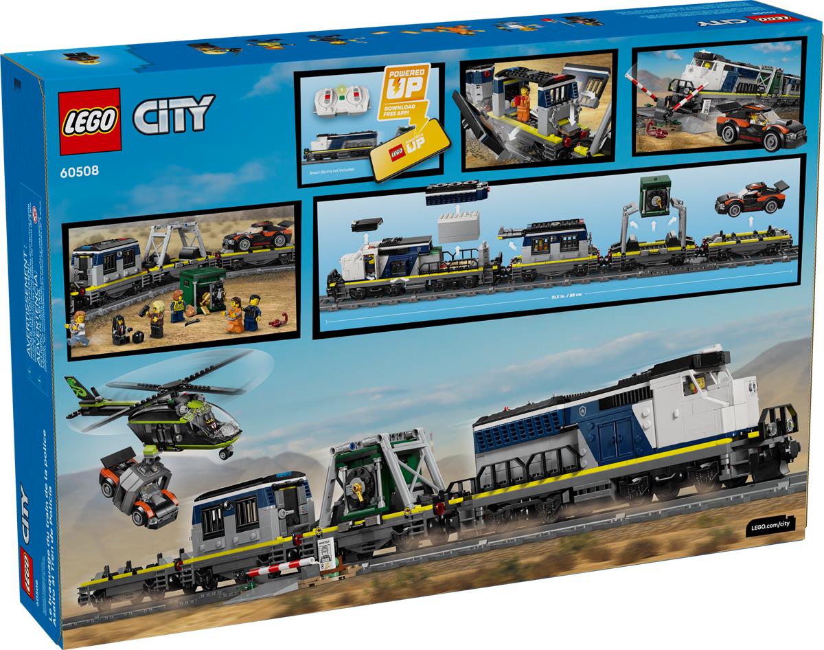 LEGO 60508 Rapina al treno della polizia