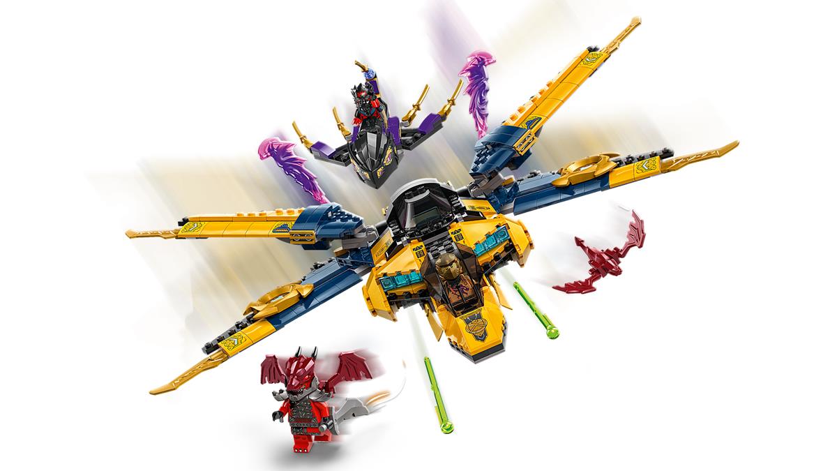 LEGO 71833 Jet Super Storm di Ras e Arin