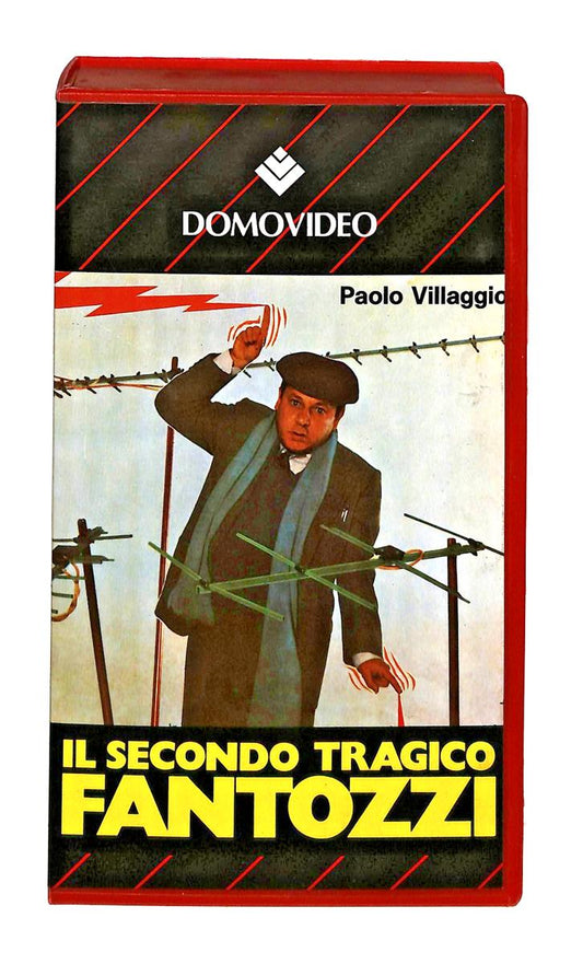 EBOND Il Secondo Tragico Fantozzi Paolo Villaggio Domovideo VHS VH002529