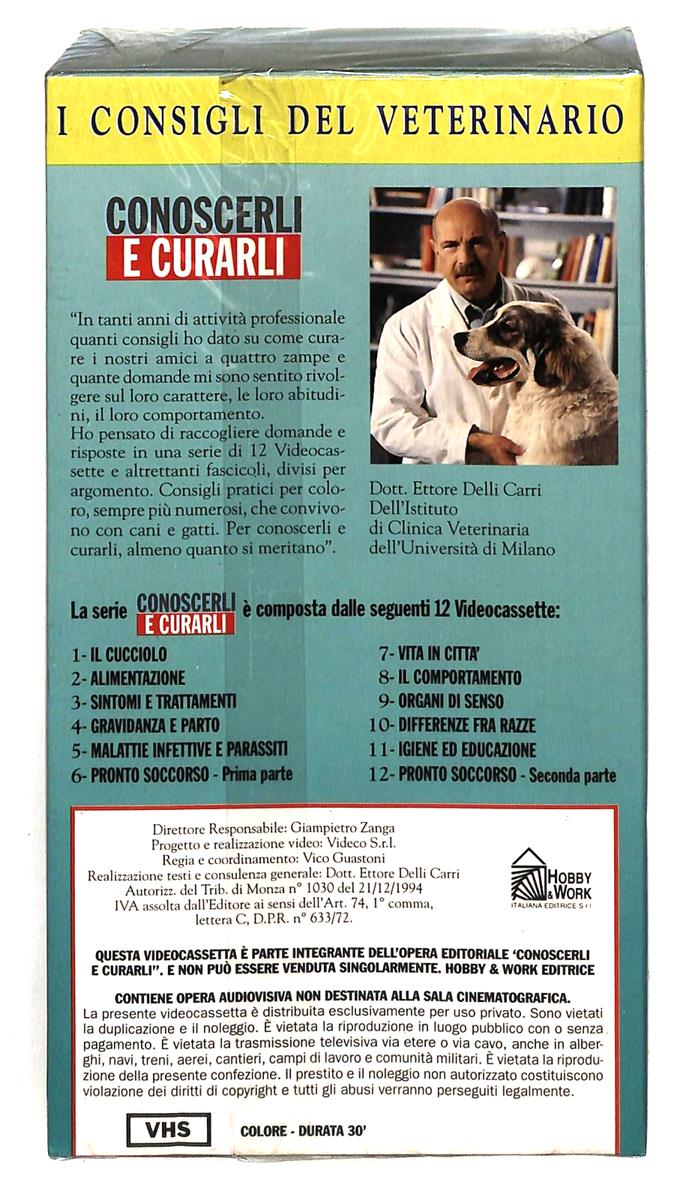 EBOND Conoscerli e Curarli Alimentazione Hobby Work Editoriale VHS VH005428