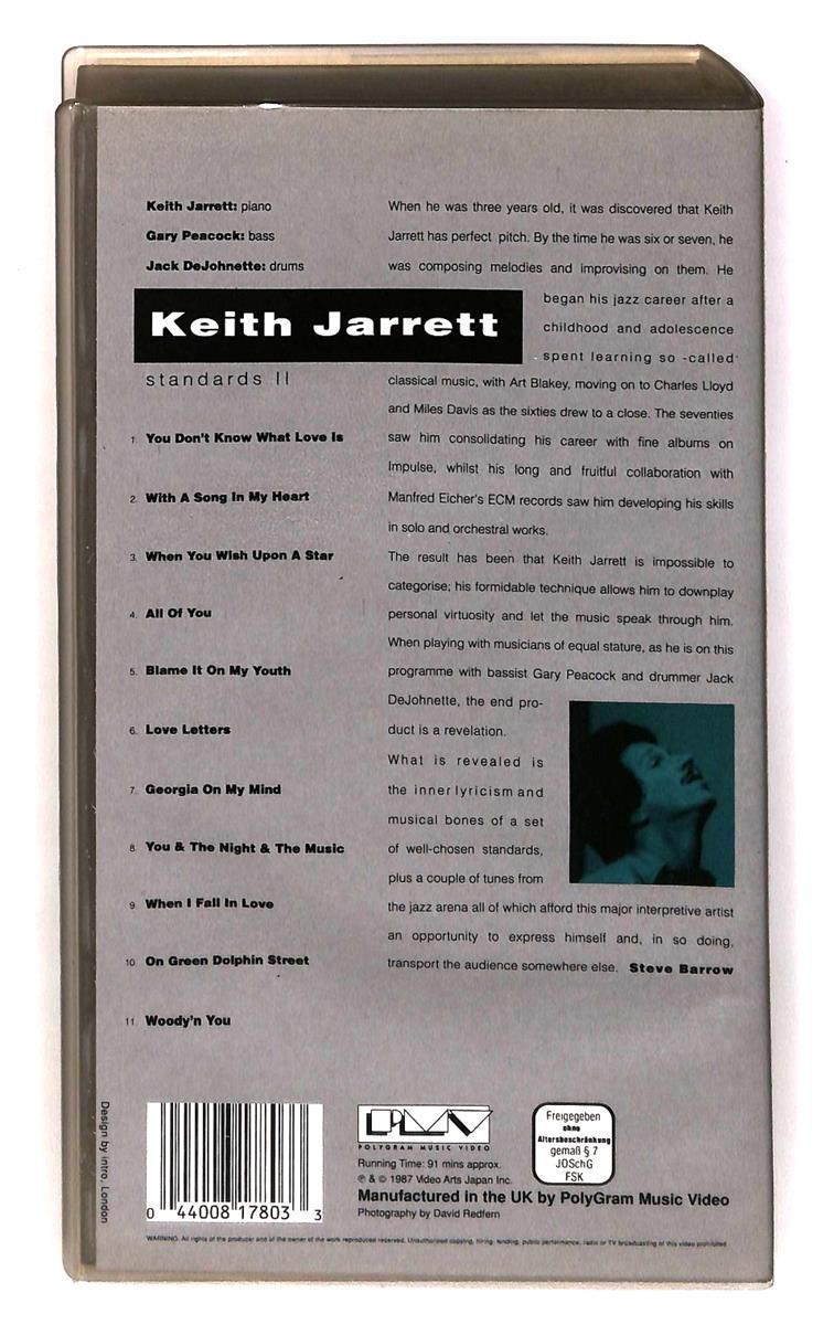 EBOND Keith Jarrett Standards 11 No Ita VHS VH003054
